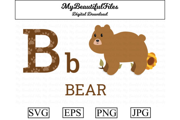 Alphabet ABC Animal - Bear: A Playful Typeface for Modern Creators