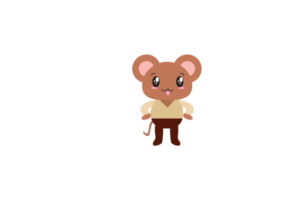 Animal Rat Character: A Playful Design Asset for Modern Projects