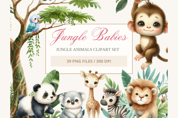 Bringing the Jungle Nursery to Life with Watercolor Charm